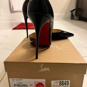 black christian louboutin